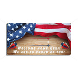 Welcome Home Vinyl Banners