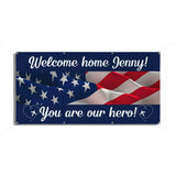 Welcome Home Vinyl Banners