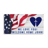 Welcome Home Vinyl Banners