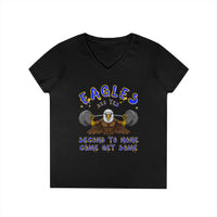 322 TRS Eagles Ladies V-Neck T-Shirt