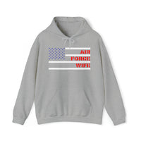 Air Force Flag Wife Unisex Hoodie