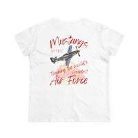 323 TRS Mustangs Ladies Dual Sided T-shirt