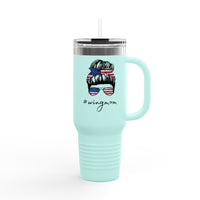 Messy Bun Insulated Travel Mug