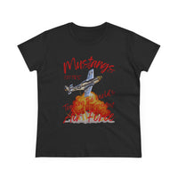 323 TRS Mustangs Ladies T-shirt