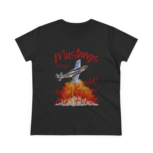 323 TRS Mustangs Ladies T-shirt