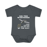 321 TRS Warthogs Baby Bodysuit
