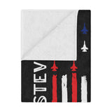 Jet Flag Blanket Banner