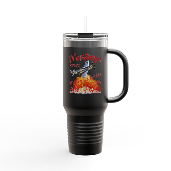 323 TRS Mustangs Insulated Travel Mug