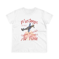 323 TRS Mustangs Ladies T-shirt