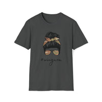 Messy Bun Camo Unisex T-shirt