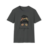 Messy Bun Camo Unisex T-shirt
