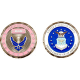 Proud Air Force Mom Challenge Coin