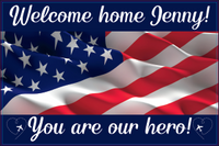 Welcome Home Yard Signs