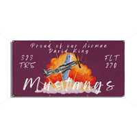 323 TRS Mustangs Vinyl Banner