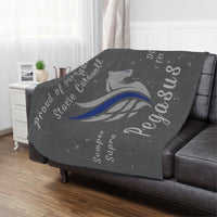 DEL 1 Pegasus Blanket Banner