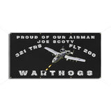 321 TRS Warthogs Vinyl Banner
