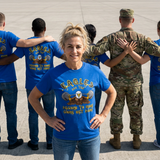 322 TRS Eagles Unisex Moisture Wicking Tee