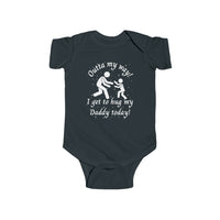Outta My Way Air Force Baby Bodysuit