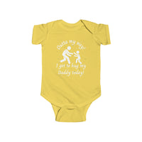 Outta My Way Air Force Baby Bodysuit