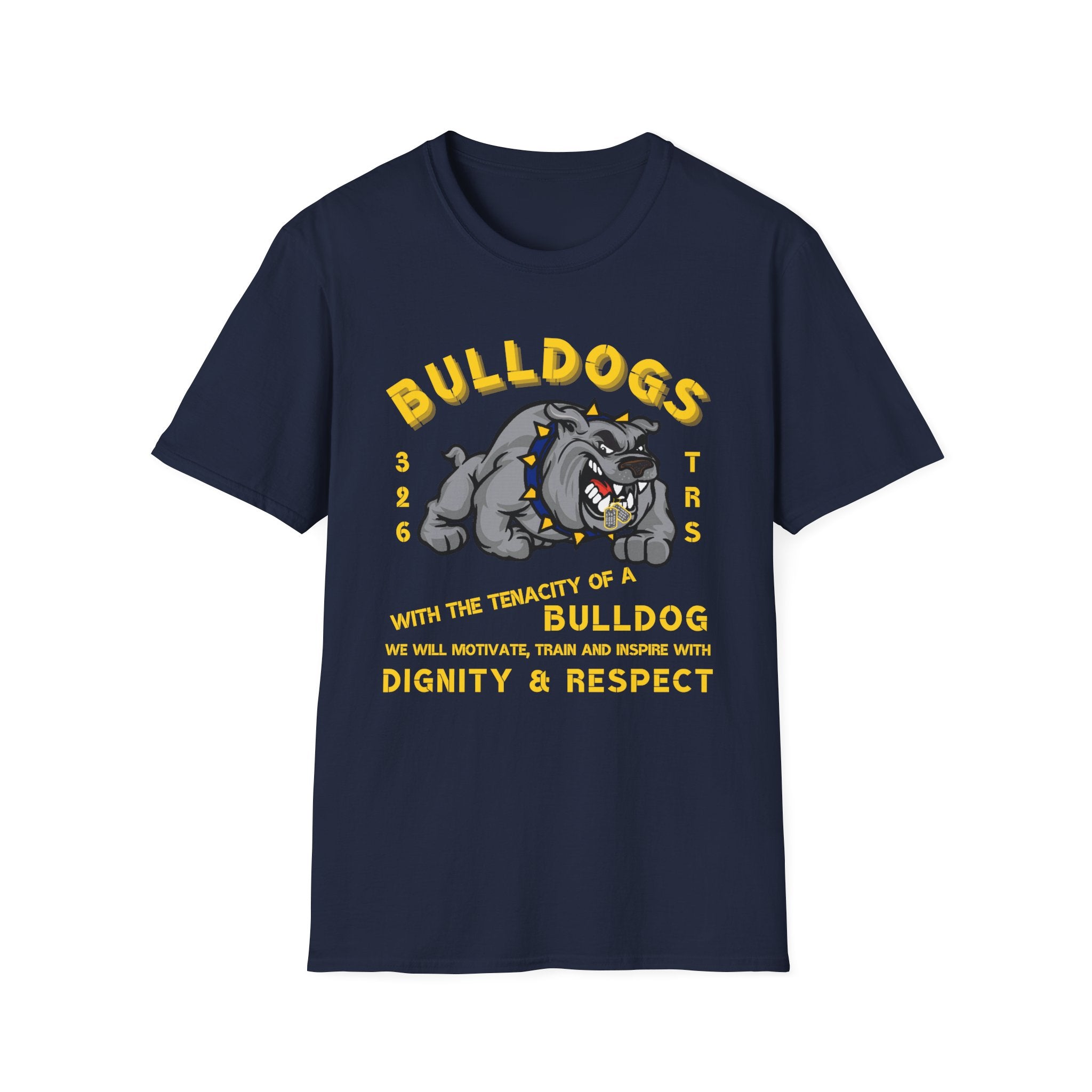 326 TRS Bulldogs Unisex T-shirt – Aim High Shop