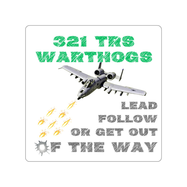 321 TRS Warthogs Decal