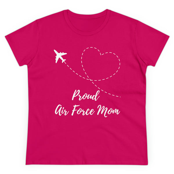 Proud Air Force Mom Ladies T-Shirt