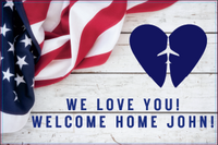 Welcome Home Yard Signs