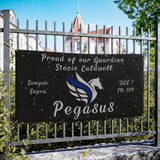 DEL 1 Pegasus Vinyl Banner