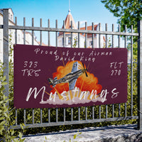 323 TRS Mustangs Vinyl Banner