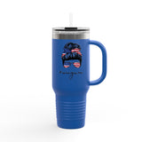 Messy Bun Insulated Travel Mug