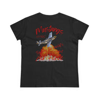 323 TRS Mustangs Ladies Dual Sided T-shirt