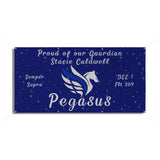 DEL 1 Pegasus Vinyl Banner