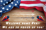 Welcome Home Yard Signs
