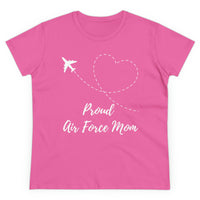Proud Air Force Mom Ladies T-Shirt