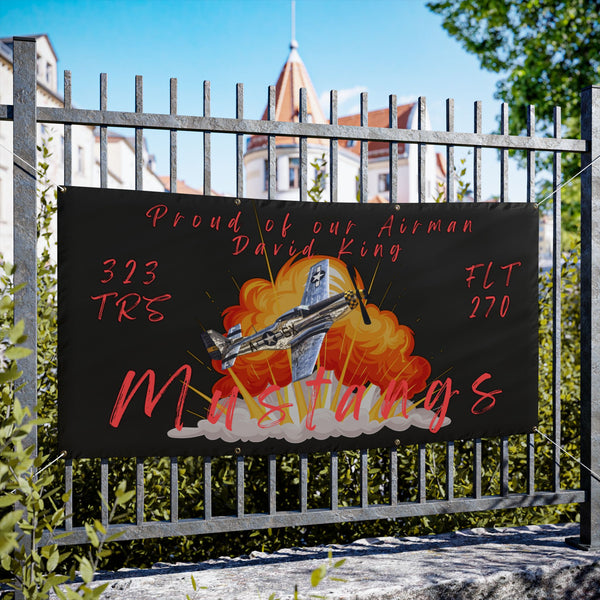 323 TRS Mustangs Vinyl Banner