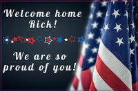 Welcome Home Yard Signs