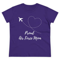 Proud Air Force Mom Ladies T-Shirt