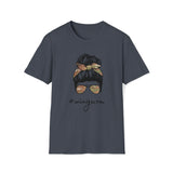 Messy Bun Camo Unisex T-shirt