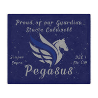 DEL 1 Pegasus Blanket Banner