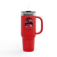 Messy Bun Insulated Travel Mug