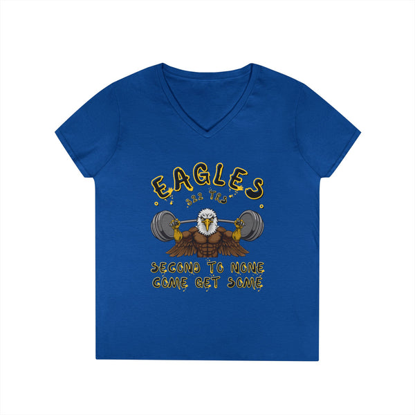 322 TRS Eagles Ladies V-Neck T-Shirt