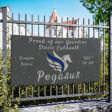DEL 1 Pegasus Vinyl Banner