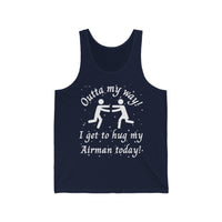 Outta My Way Airman Unisex Tank