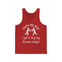 Outta My Way Airman Unisex Tank
