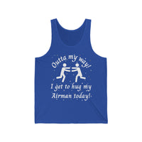 Outta My Way Airman Unisex Tank
