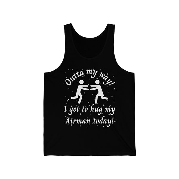 Outta My Way Airman Unisex Tank