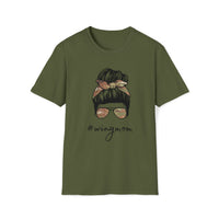Messy Bun Camo Unisex T-shirt