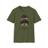 Messy Bun Camo Unisex T-shirt