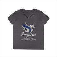 DOS Pegasus Ladies V-Neck T-Shirt