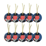 Blues Photo Glass Ornament Sets